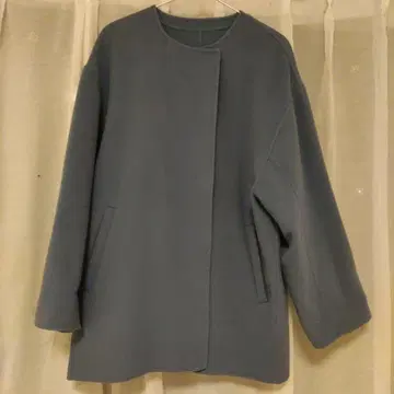 SLOBE IENA 해밀턴 더블 페이스 노카라 코트