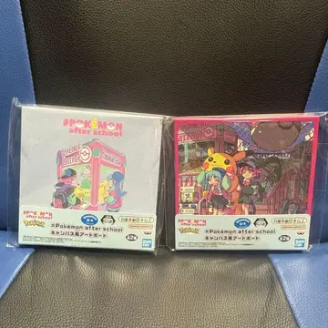 제일복권 포켓몬 아트 보드 2장 세트