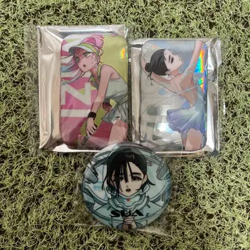 에이리언 스테이지 ALIEN STAGE 스포츠 스퀘어 캔뱃지