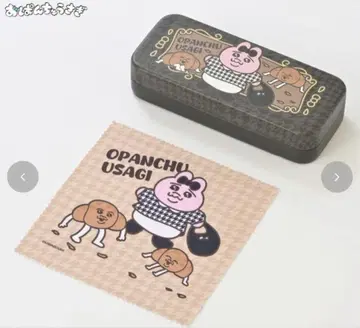 새상품 빤쮸토끼 안경 케이스 클리너 크로스 포함 시마무라