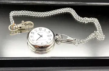 REGUNO 전파 회중시계 실버