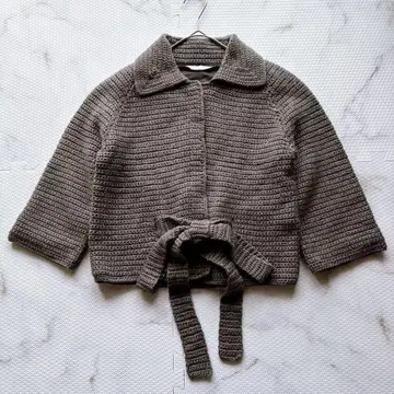 새상품급 띠어리 럭스 theory luxe 그레이 니트 자켓 M