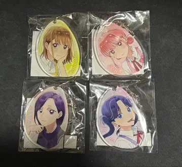 푸른상자 여름색 Sugar Days 미니 아크릴 키링 4개 세트