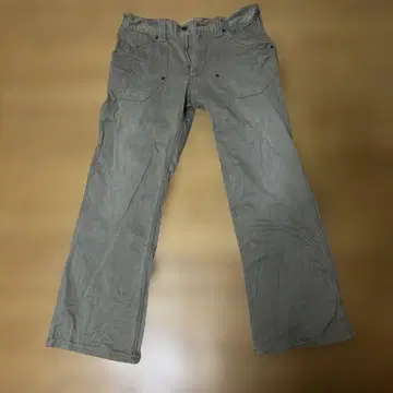 EDWIN 그레이 워크 팬츠 앞면 2포켓 빈티지 새상품급