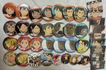 하이큐 캔뱃지 묶음 판매