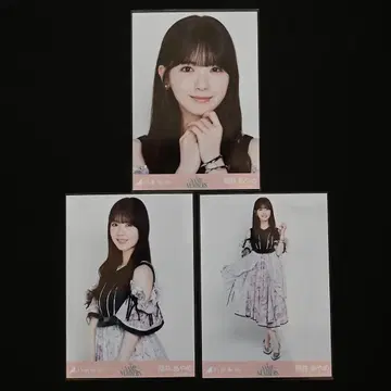 노기자카46 브로마이드 츠츠이 아야메 Same Numbers 의상 컴프