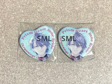 니지산지 준 브라이드 준 브라 하트형 캔뱃지 코야나기 로우 2