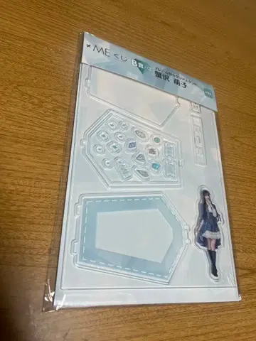 카니사와 모에코 쨩 스가나미 미레이 쨩 클리어 스탠드 의상 키링.