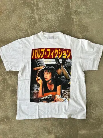 펄프 픽션 티셔츠 무비티 인기 영화 해외 인기 XL