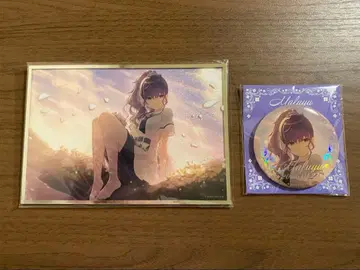 아사히나 마후유 벌스데이 아크릴 색지 캔뱃지