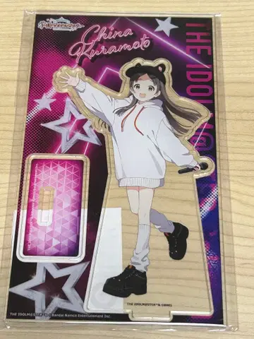 학원 아이돌 마스터 쿠라모토 치나 가라오케의 철인 아크릴 스탠드