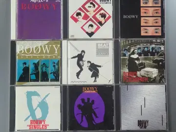 BOOWY 앨범 모음 9장 세트 히무로 쿄스케 호테이 토모야스