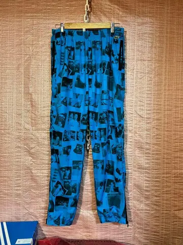 라코스테 x 폴라로이드 콜라보 팬츠 M LACOSTE 브랜드 구제 의류