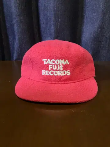 중고 TACOMA FUJI RECORDS 핑크 캡