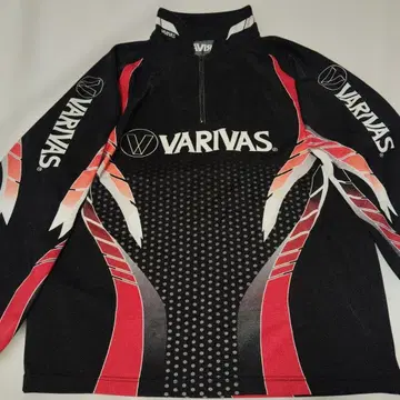 바리바스 VARIVAS 하프 지퍼 긴팔 드라이 셔츠 3L 사이즈