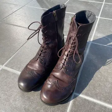 [ Birkenstock ] 버켄스탁 가죽 부츠 사이드 지퍼