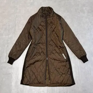 프랑스제 아틀리에 달리아 더블 지퍼 퀼팅 코트 스타일리시