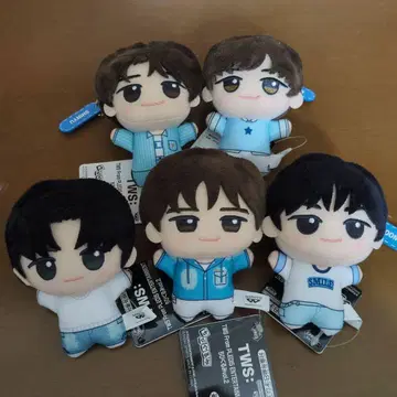 TWS 투아스 SD 인형 5종 세트 남코 한정판