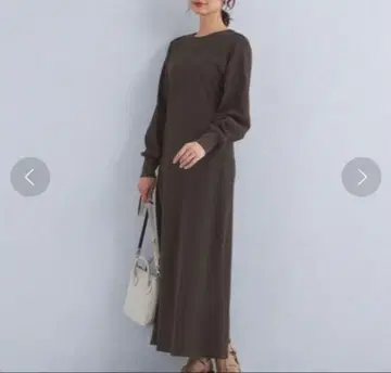 새상품 green label relaxing 허니콤 백산 와플 원피스