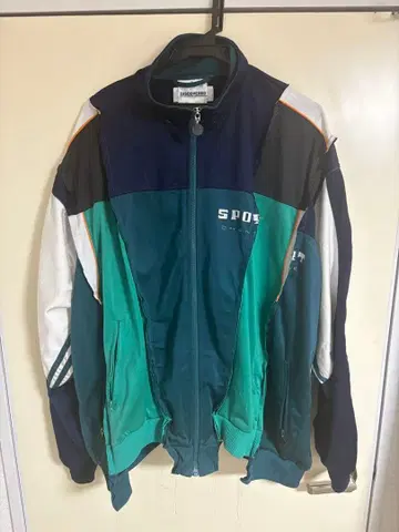 DISCOVERED 구제 의류 리메이크 트랙 자켓