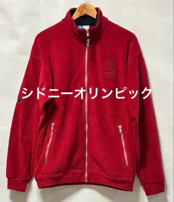 레어 LINE7 풀 집업 플리스 시드니 올림픽 2000년