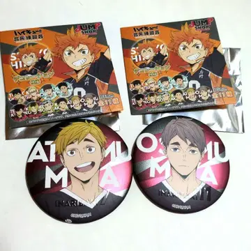 하이큐 데코레이션 컬렉션 캔뱃지 미야 오사무 미야 아츠무