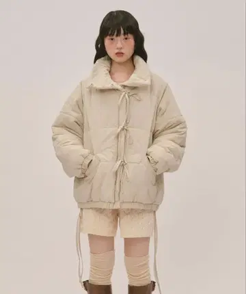 loin nuit ribbon padding blouson