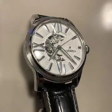 orobianco 스켈레톤 자동 와인딩 손목시계