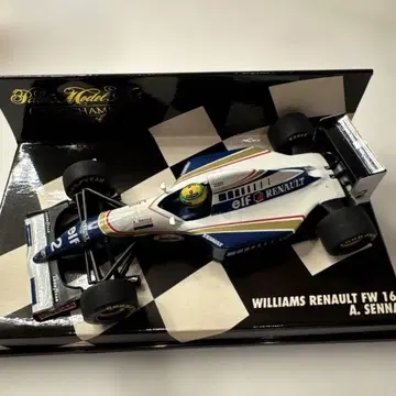 미니 챔피언스 윌리엄스 르노 FW16 A. 세나 1/43