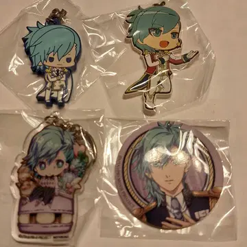 우타프리 미카제 아이 마지레포 특전 아크릴 키링 러버 캔뱃지