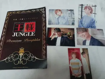 왕자 정글 카미오 신이치로 아사누마 신타로 팜플렛 브로마이드