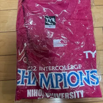 TYR XL 핑크 인터칼리지 챔피온 T셔츠