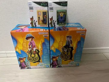 주토피아 2 모니터 탑 피규어 주디 & 닉 컨셉 피규어