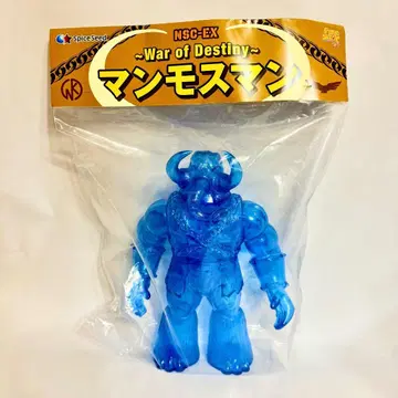 SpiceSeed 맘모스맨 클리어 블루 소프트 비닐 파이브 스타토이