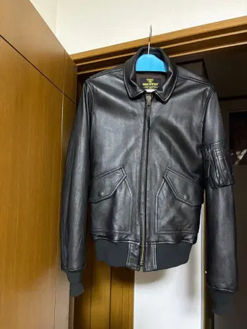 HOUSTON 8192 양가죽 레더 CWU-45P 플라이트 자켓