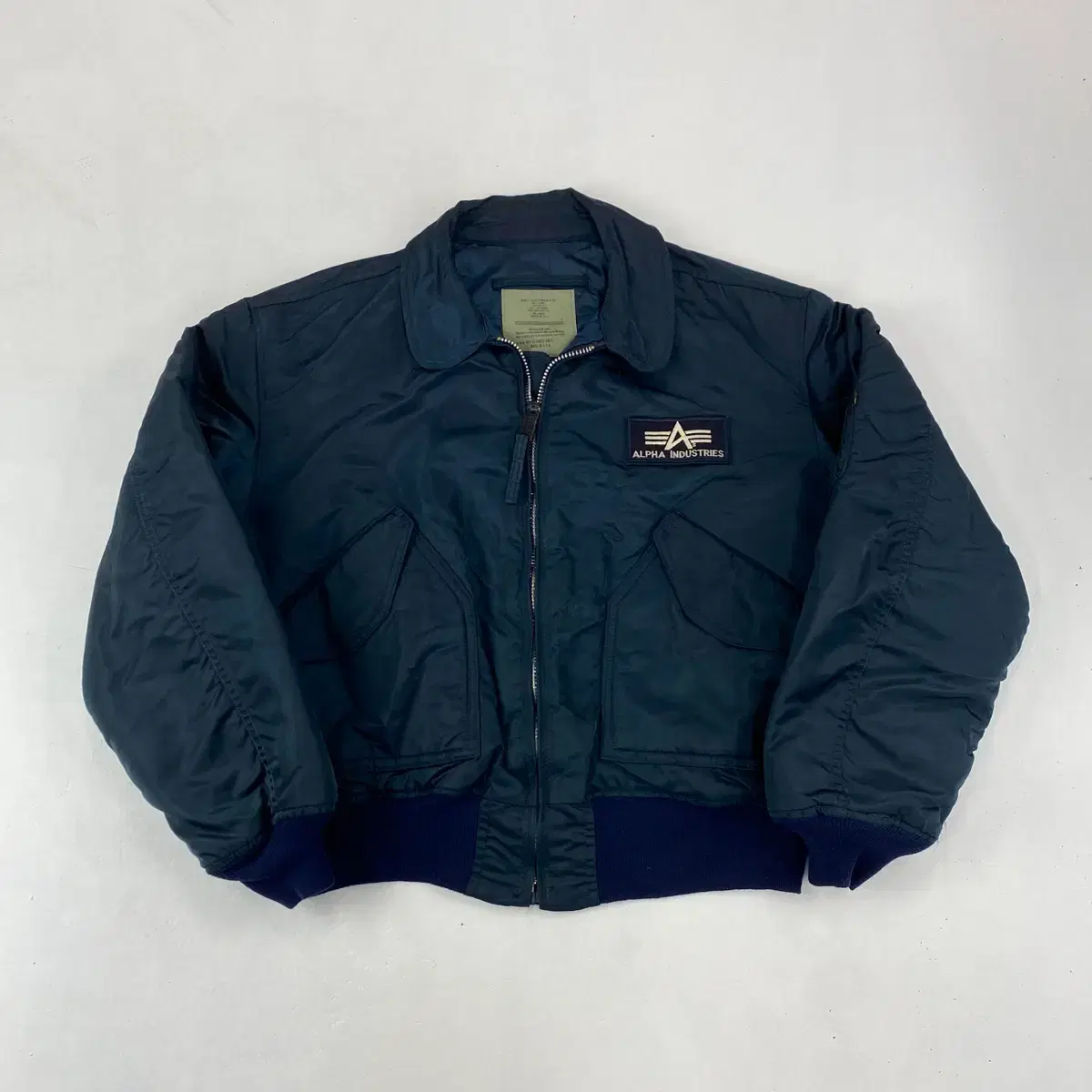 90s Alpha Industries USA CWU-45/P MA-1 Flight Jumper (110 #알파