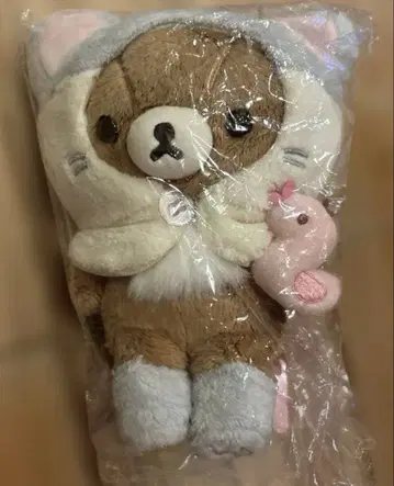 산엑스 리락쿠마 봉제 인형 차이로이코구마