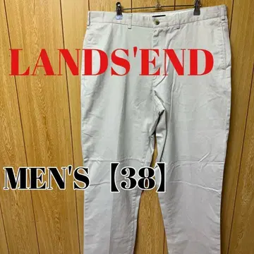 TM11 [ US수입 ] LANDS'END 팬츠 [ 남성용38 ] 화이트