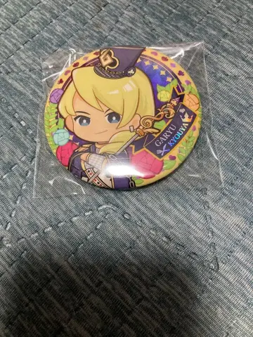 역전재판 가류 캔뱃지 중국 콜라보 카페