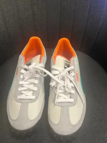 Puma Easy Rider 화이트/오렌지/터콰이즈