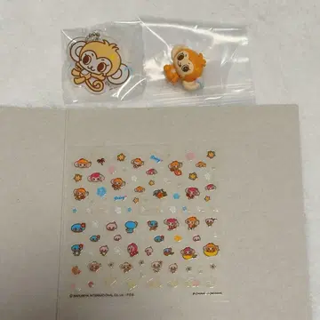 루키 나루미야 해피파크 아크릴 키링 피규어 네일 씰