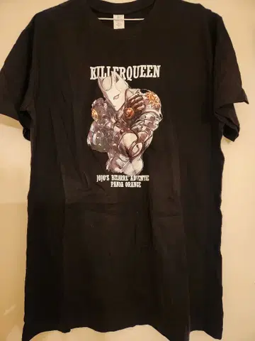죠죠의 기묘한 모험 킬러 퀸 T셔츠 사이즈 XL 새상품