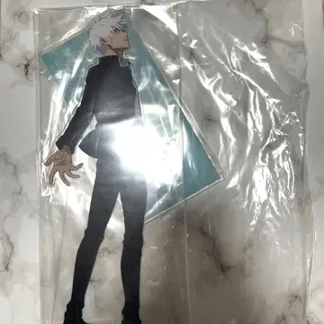 주술회전 회옥옥절 고죠 사토루 아크릴 메가 피규어 아크릴 스탠드 대교류전