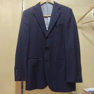 EDIFICE 네이비 자켓 프라텔리 타리아 디 델피노