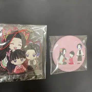 귀멸의 칼날 코쵸 세 자매 러버 스트랩 유루 팔레트 캔뱃지