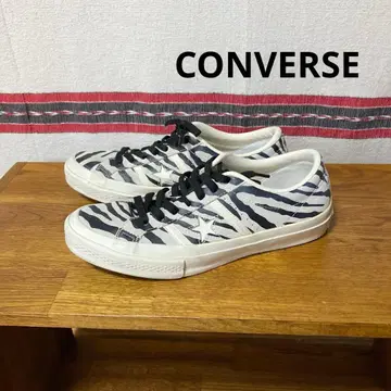 CONVERSE STAR&BARS ZEBRASUEDE OX 1CL755