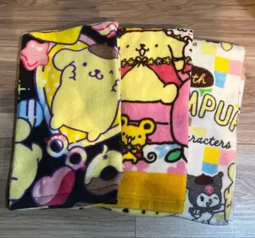 시마무라 폼폼푸딩 페이스 타월 3개 세트