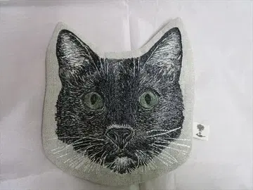 코랄&태스크 블랙캣 파우치(Black Cat) 린넨 지퍼 포함 NY3