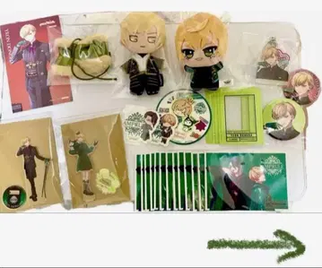 ParadoxLIVE 츠바메 토우카 굿즈 일괄 판매 38점