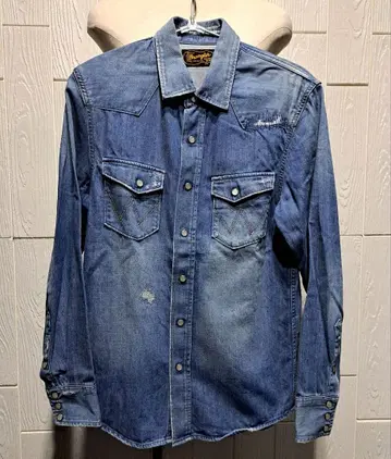 Wrangler 랭글러 웨스턴 데님 셔츠